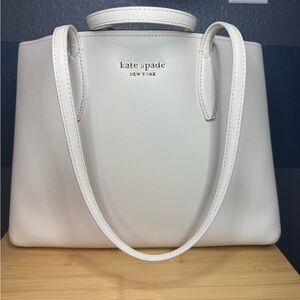 Kate Spade White Tote Bag